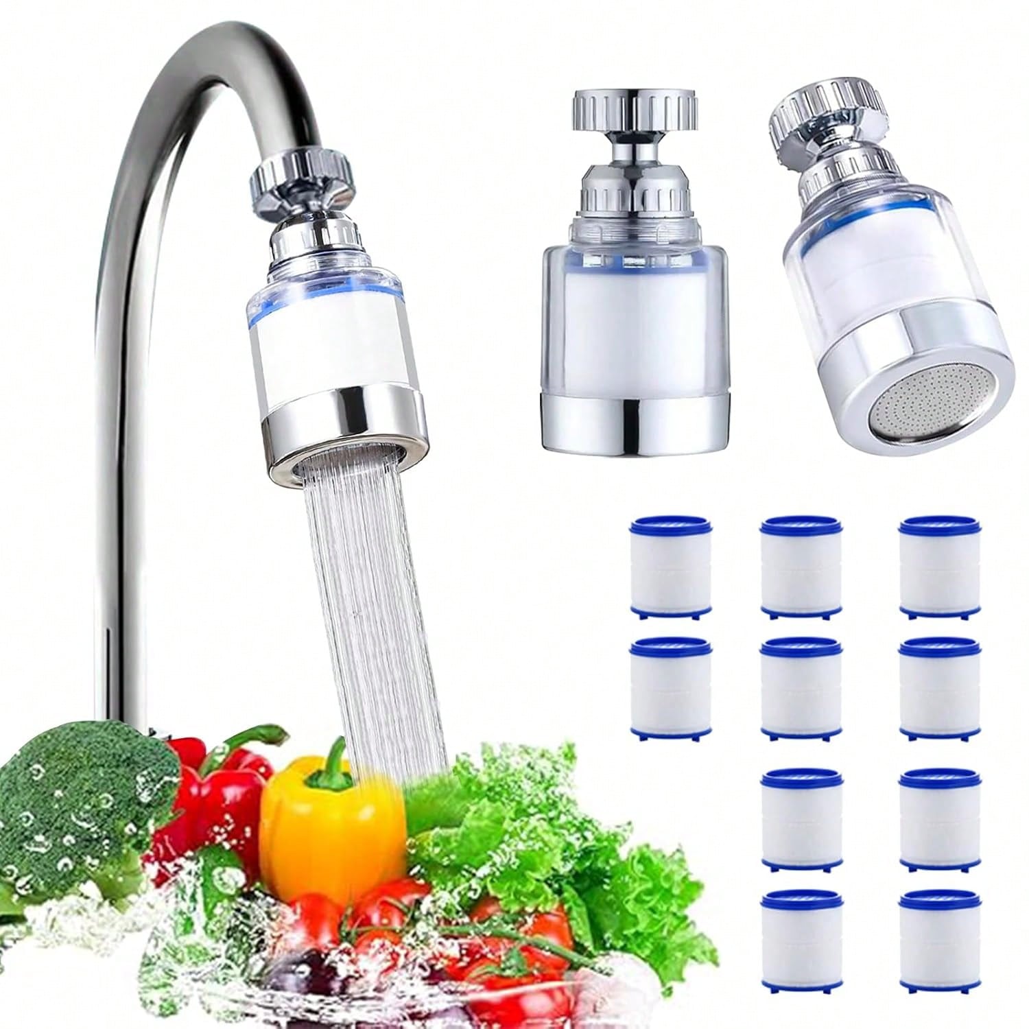 10/20/30 Pack Sink Water Fauce - огляд і ціна Home Bathroom Sink