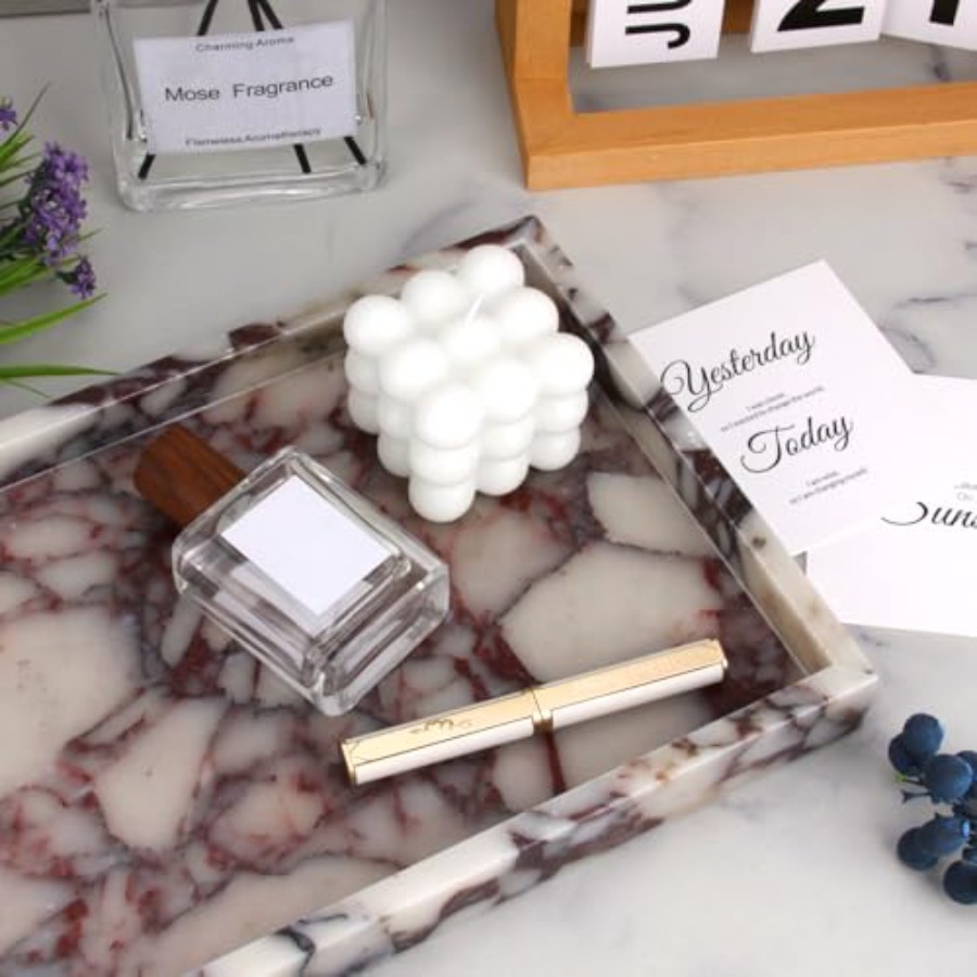 Marble Bathroom Vanity Tray, N - огляд і ціна Home And Bathroom
