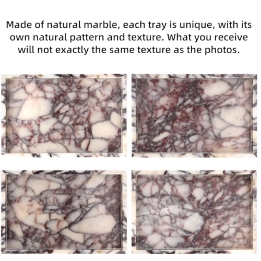 Marble Bathroom Vanity Tray, N - огляд і ціна Home And Bathroom
