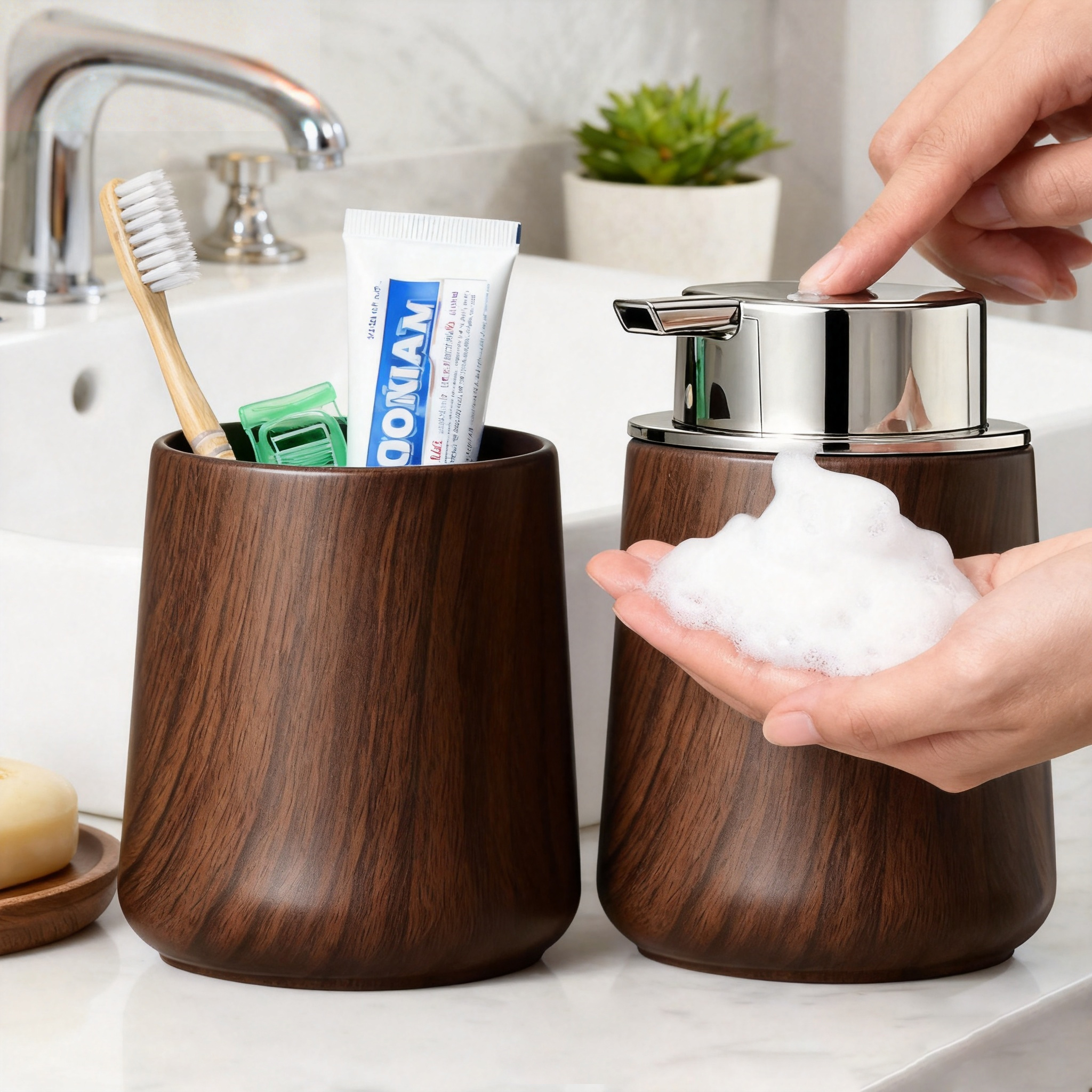 Elegant Hand Soap Dispenser an - огляд і ціна Home Essentials Bathroom Organizer