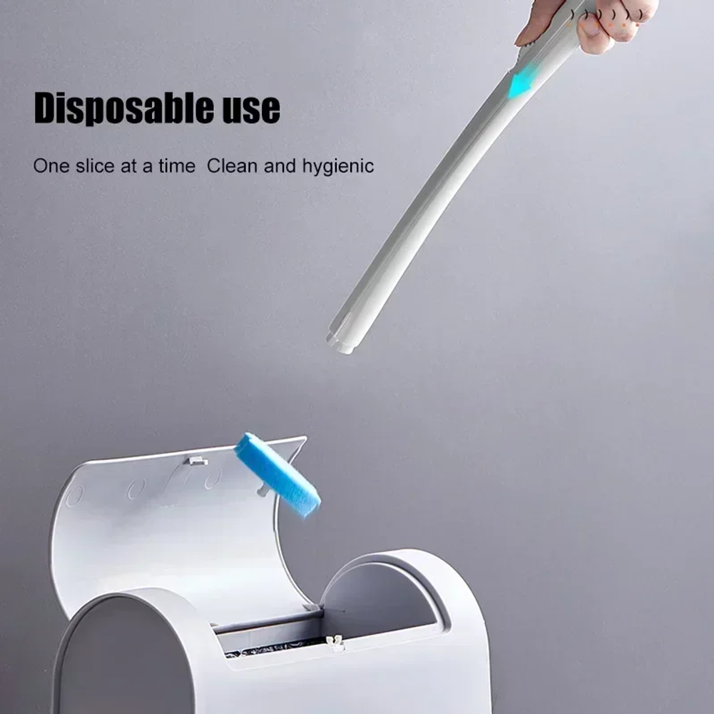 Wall Disposable Toilet Brush F - огляд і ціна Home Bathroom Cleaning