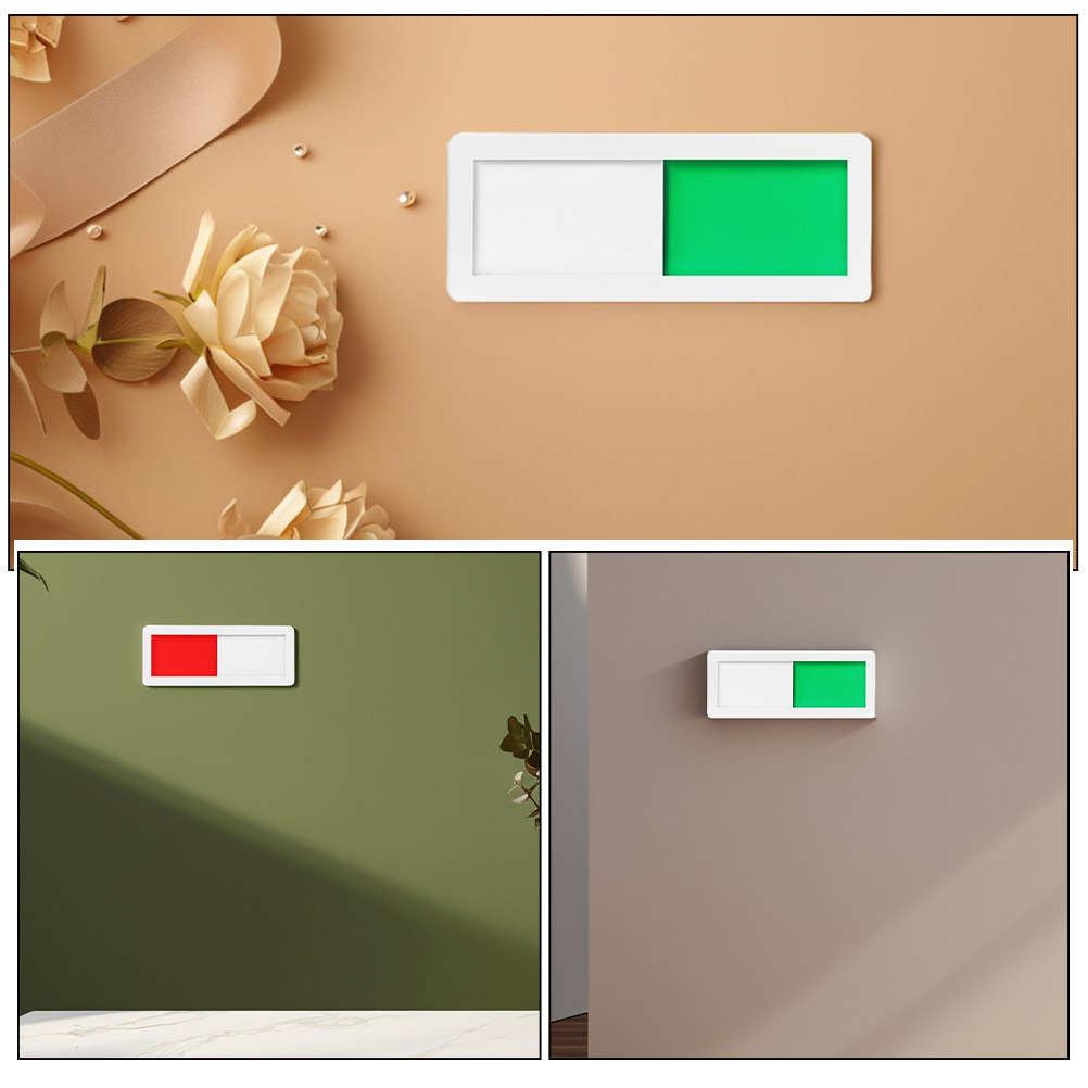 5Pcs Privacy Signs Sliding Doo - огляд і ціна Home Bathroom Occupied Sign