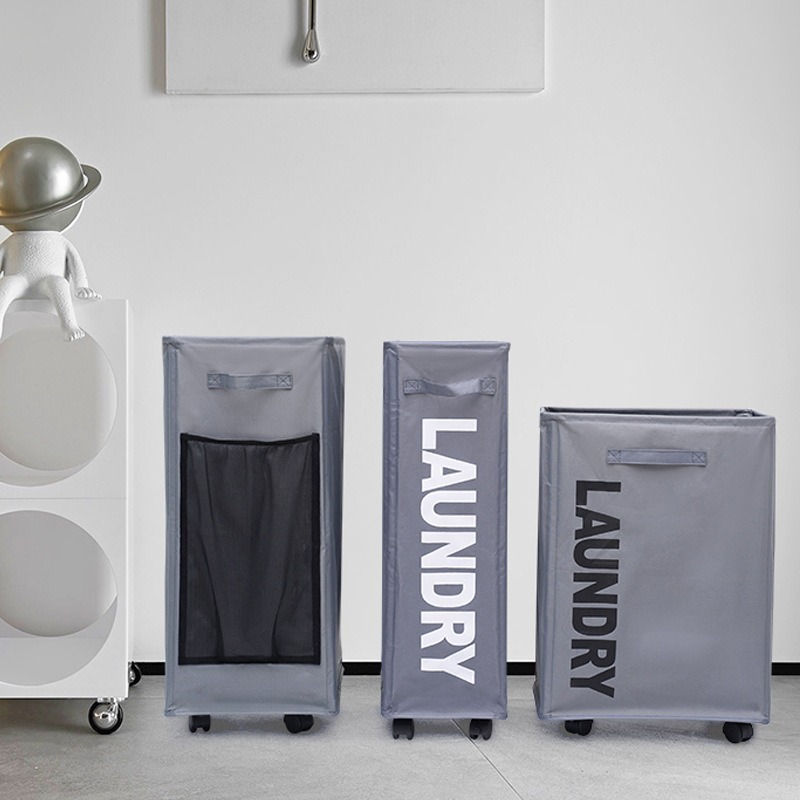 Foldable Fabric Laundry Hamper - огляд і ціна Home Essentials Bathroom Organizer