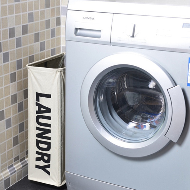 Foldable Fabric Laundry Hamper - огляд і ціна Home Essentials Bathroom Organizer
