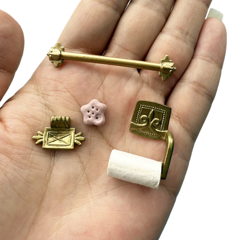 ●1/12 Dollhouse Simulation Pap - огляд і ціна Home Center Bathroom Accessories