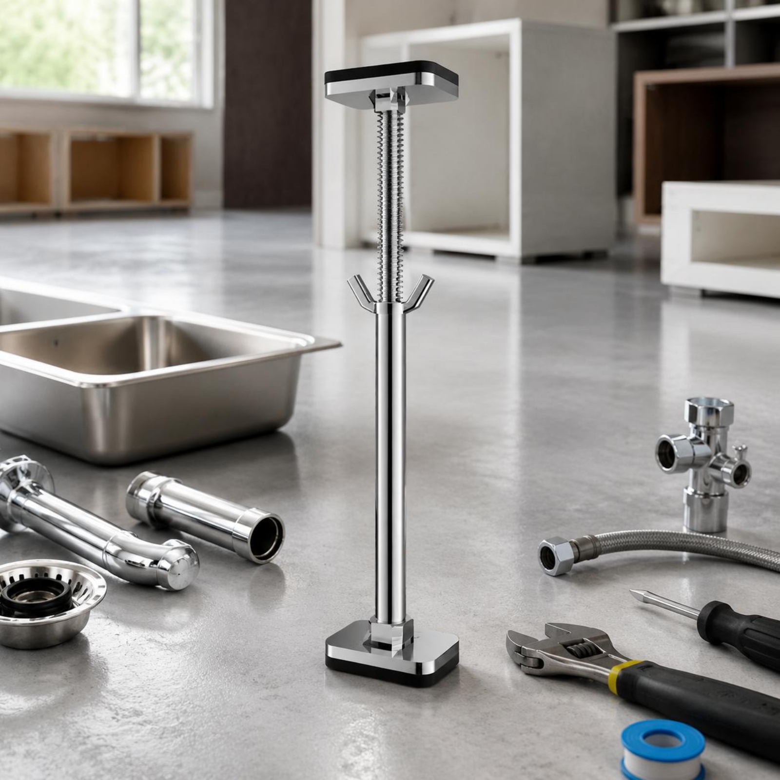 Under-Mount Sink Support Brace - огляд і ціна Home Bathroom Sink
