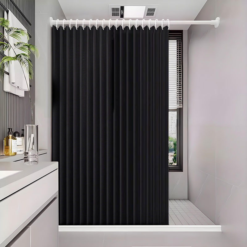 Foldable Magnetic Shower Curta - огляд і ціна Home Bathroom Partition