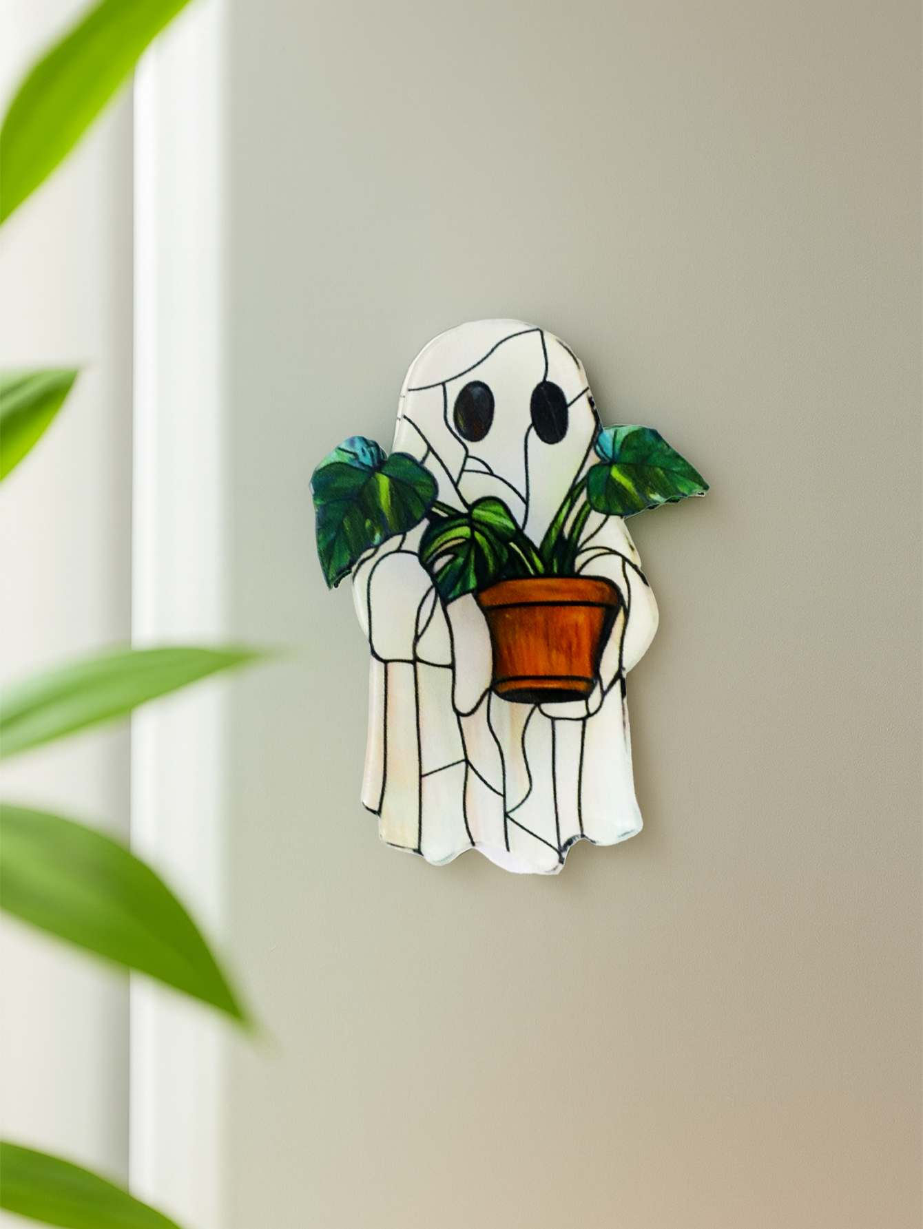 Halloween Ghost Acrylic Sticke - огляд і ціна Home Bathroom Furniture