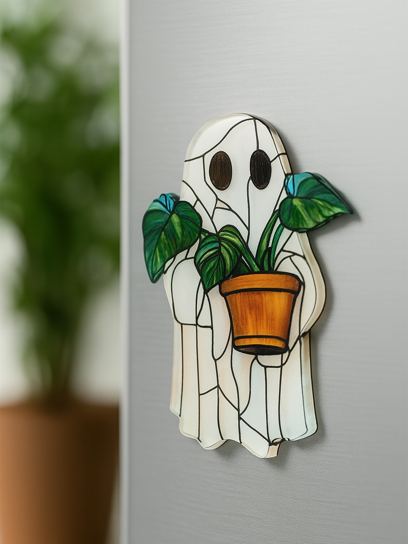 Halloween Ghost Acrylic Sticke - огляд і ціна Home Bathroom Furniture