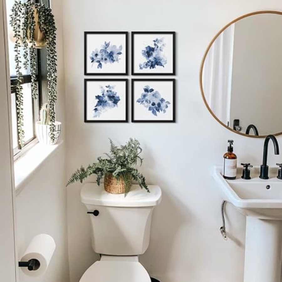 Framed Bathroom Wall Decor Nav - огляд і ціна Home Bathroom Pictures