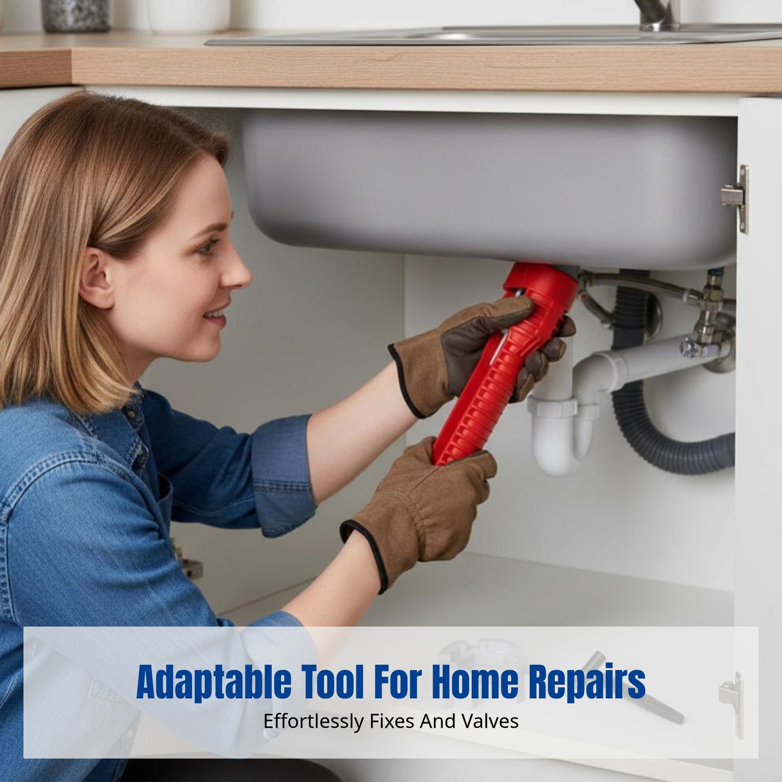Plumbing Sink Wrench, Multifun - огляд і ціна Home Bathroom Sink