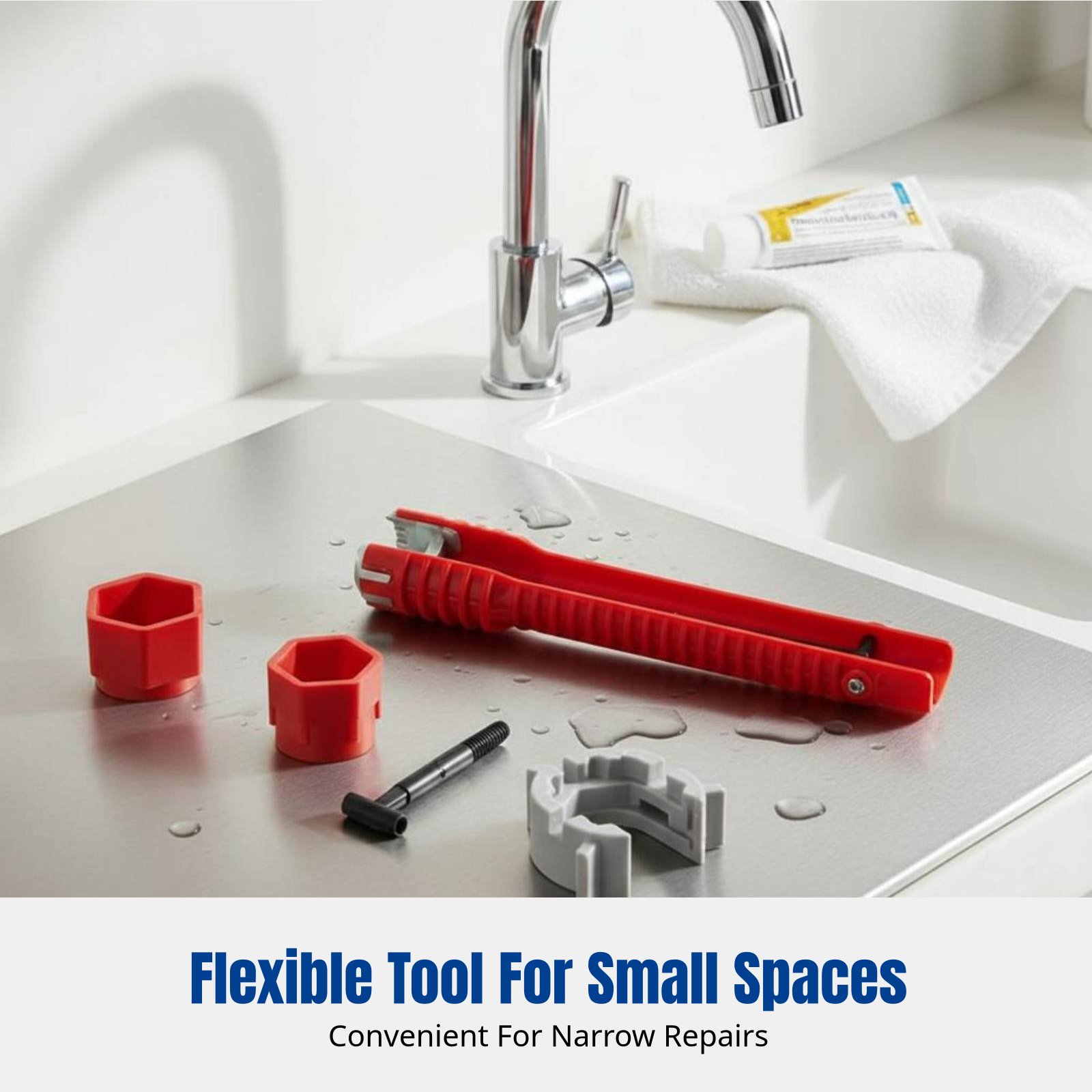 Plumbing Sink Wrench, Multifun - огляд і ціна Home Bathroom Sink