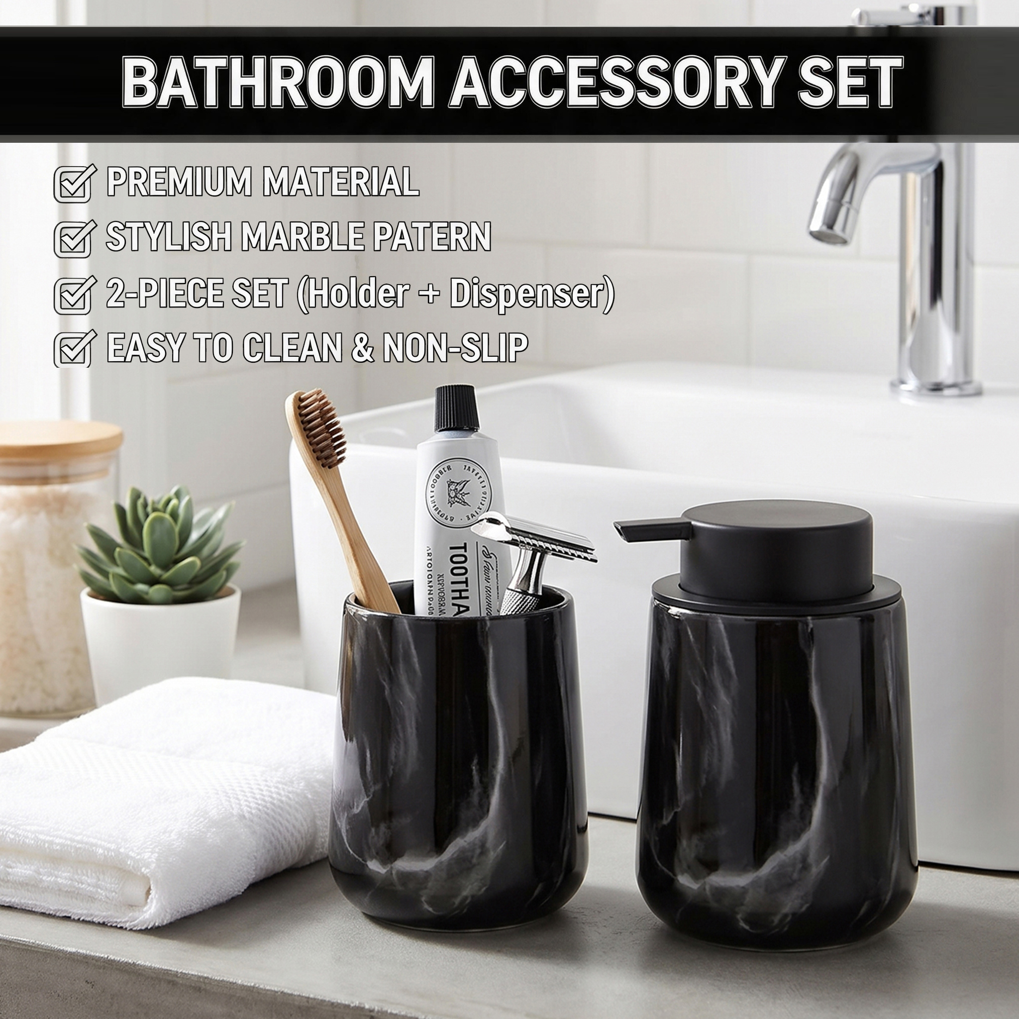 Elegant Hand Soap Dispenser an - огляд і ціна Home Essentials Bathroom Organizer
