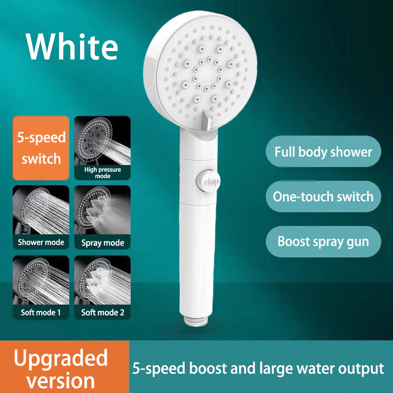 Pressure Boosting Shower Head  - огляд і ціна Home And Bathroom
