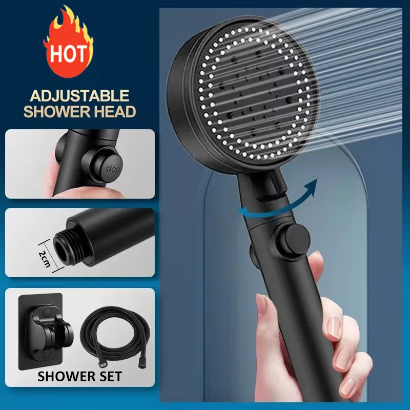 Pressure Boosting Shower Head  - огляд і ціна Home And Bathroom