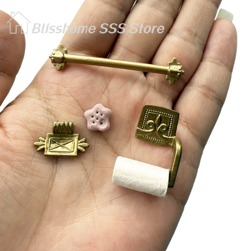 【S】1/12 Dollhouse Simulation P - огляд і ціна Home Center Bathroom Accessories