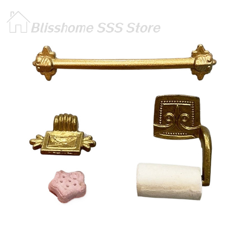 【S】1/12 Dollhouse Simulation P - огляд і ціна Home Center Bathroom Accessories