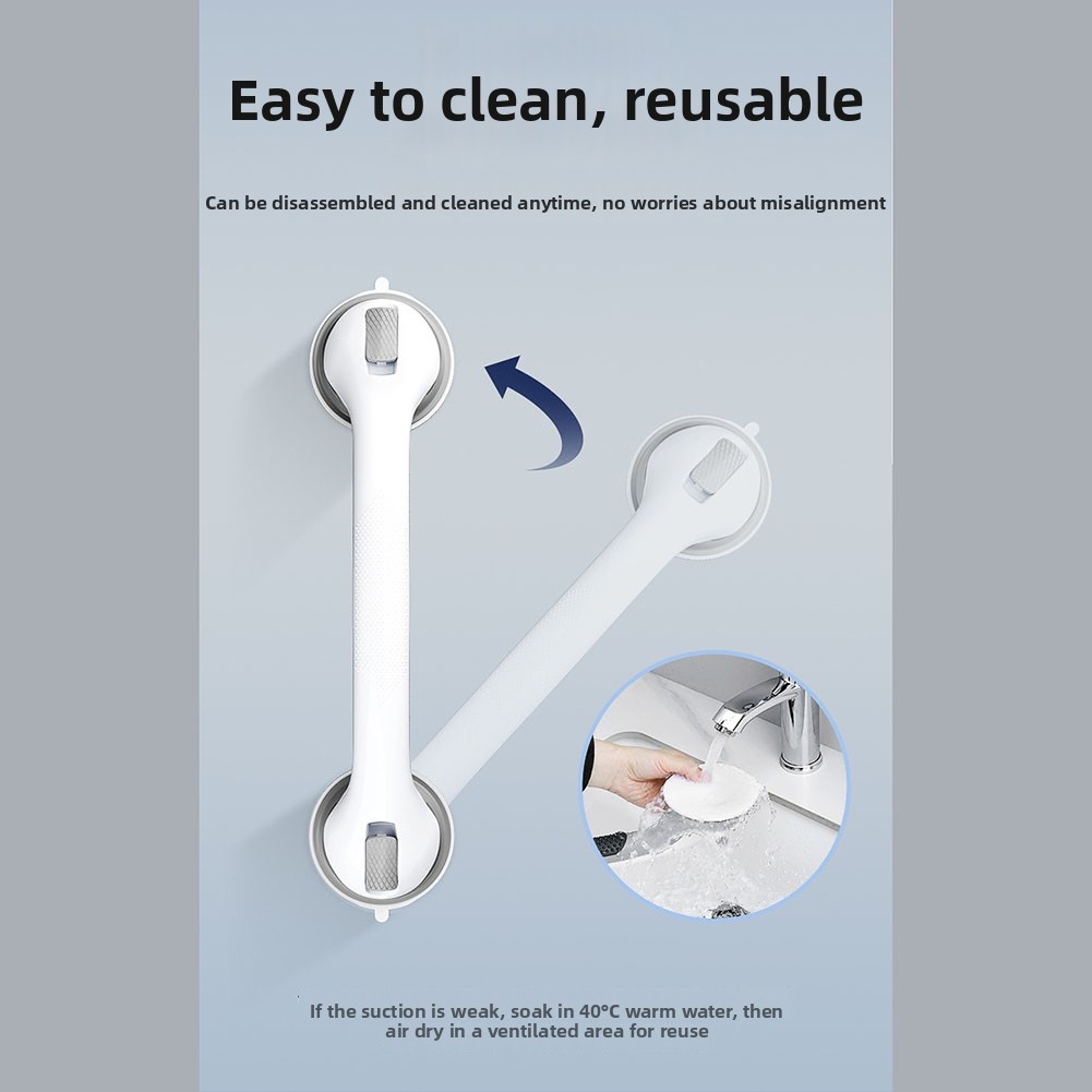 2pcs Extra-Strong Suction Grab - огляд і ціна Home Bathroom Grab Bar
