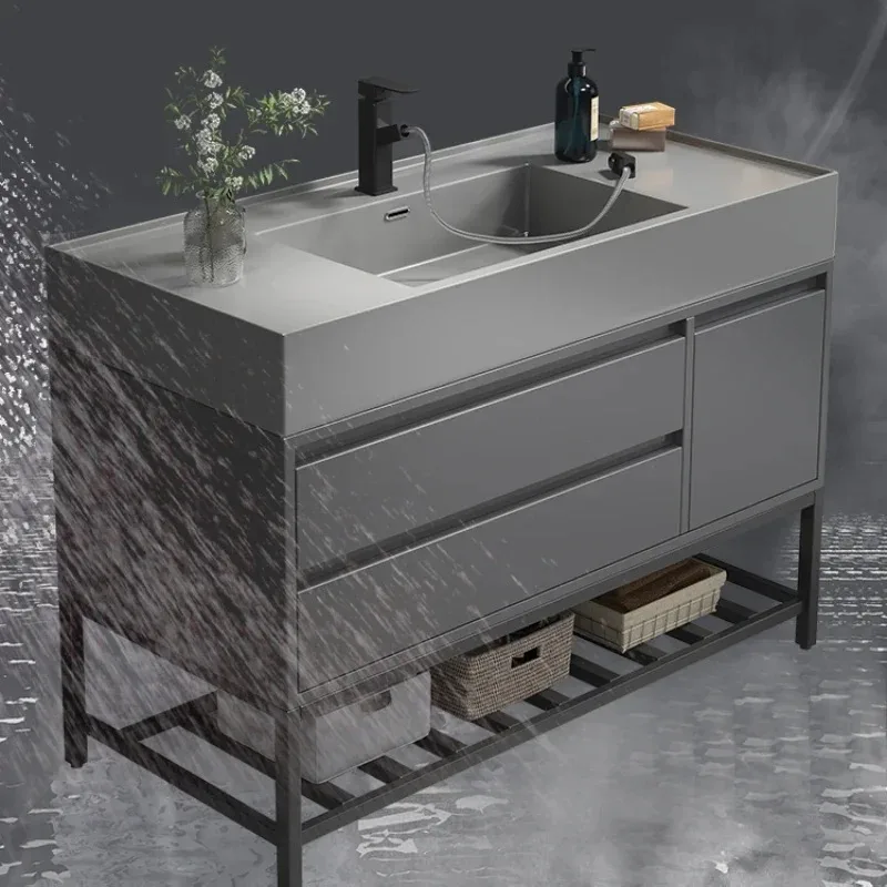 Luxury Modern Wall Shelf Bathr - огляд і ціна Home Bathroom Vanity Combo