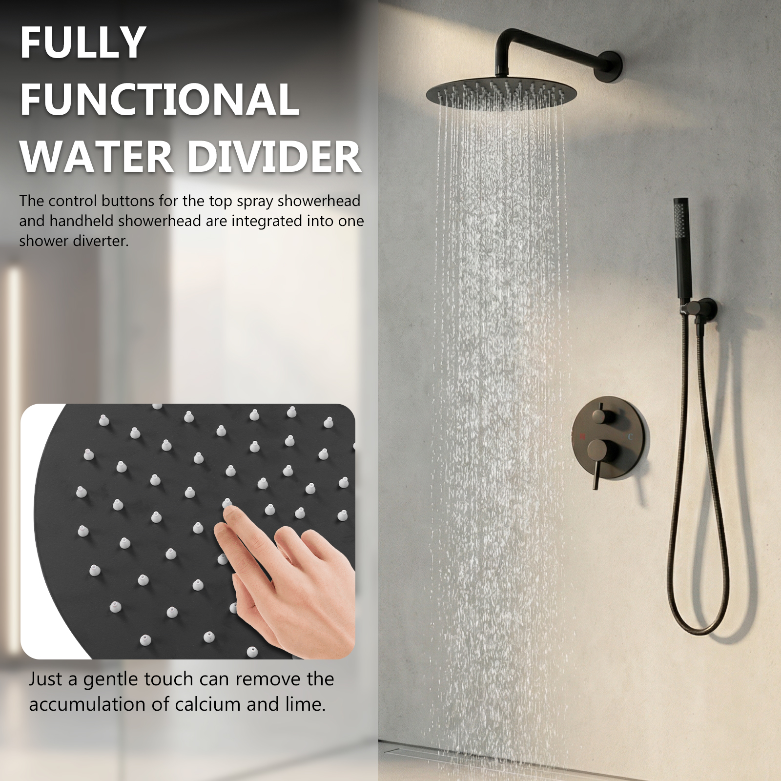 Ceiling Rainfall Shower Head S - огляд і ціна Home And Bathroom