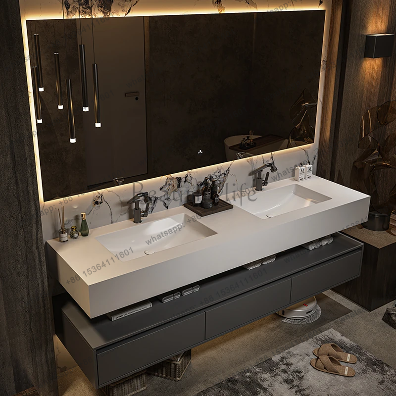 ljy Mirror Storage Bathroom Ca - огляд і ціна Home Bathroom Vanity Combo