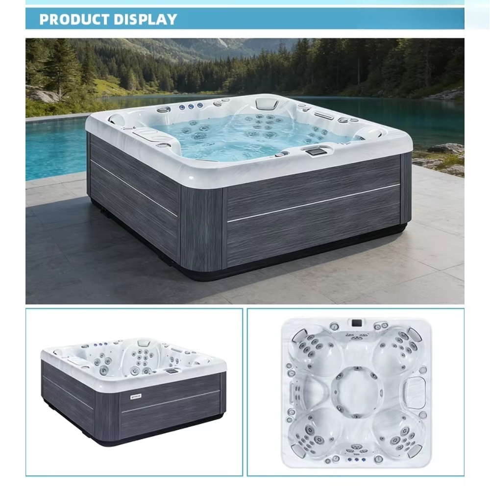Freestanding Whirlpool Massage - огляд і ціна Jet Home Bathroom