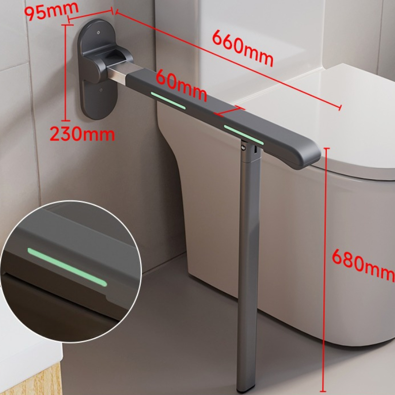 Toilet Safety Handle Foldable  - огляд і ціна Home Bathroom Grab Bar