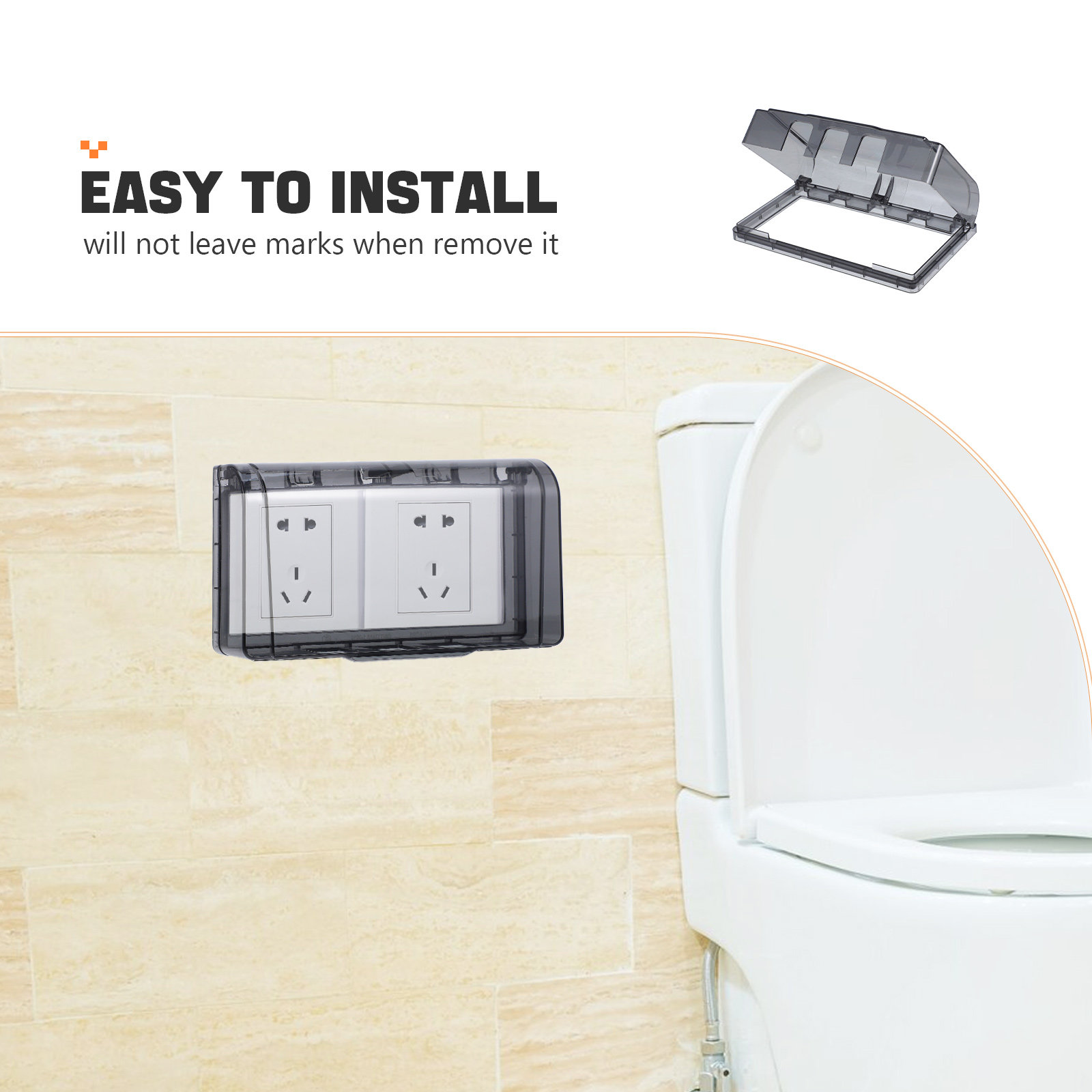 Home Three-Gang Waterproof Soc - огляд і ціна Home Outlet Bathroom