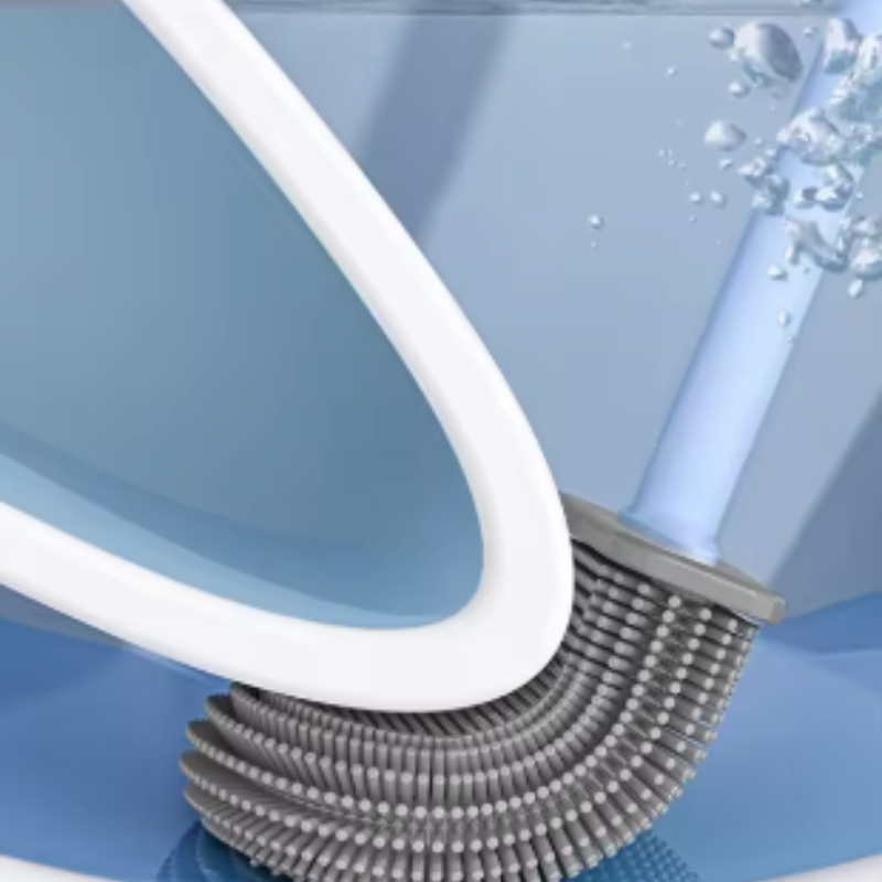 1PC Wall Mounted Toilet Brush  - огляд і ціна Home Bathroom Cleaning