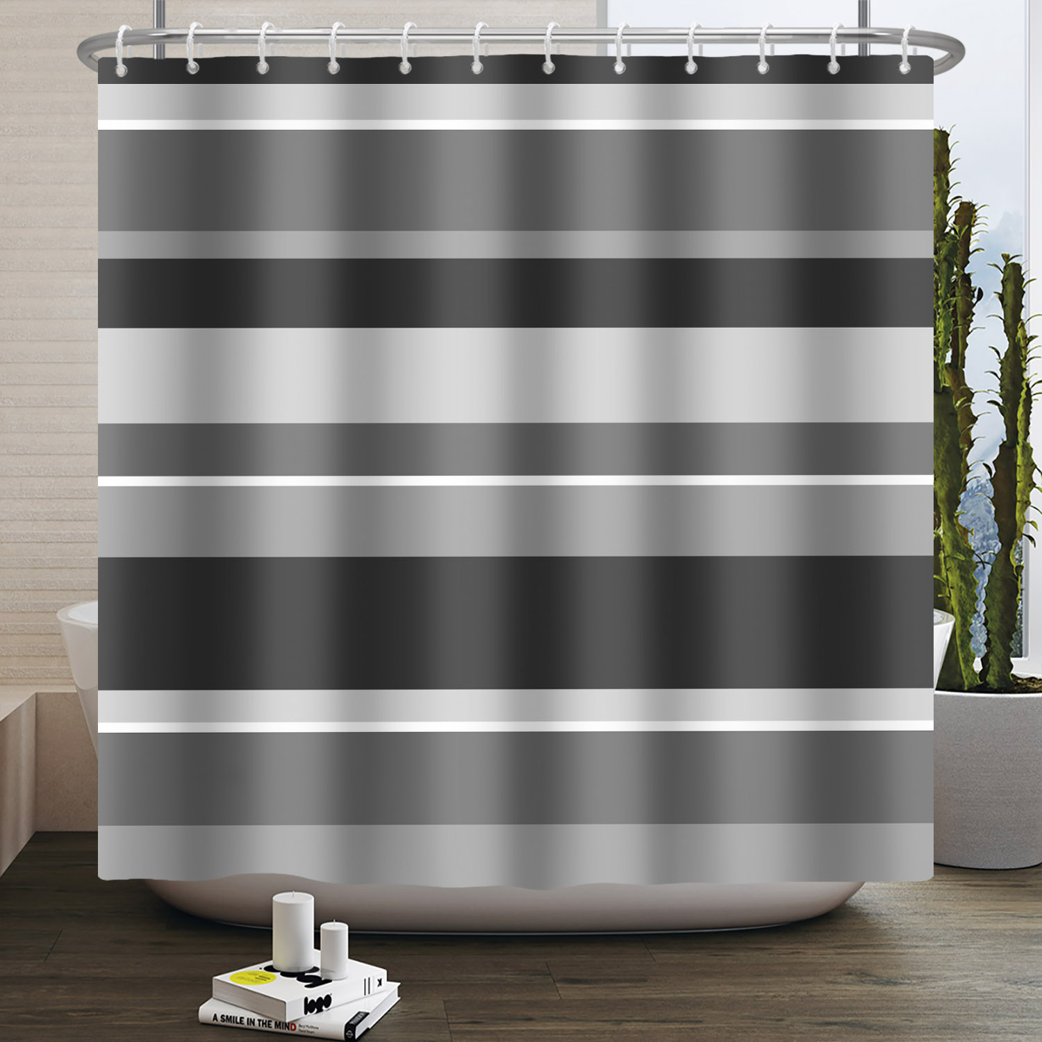 Simple Line Pattern Shower Cur - огляд і ціна Home Bathroom Partition