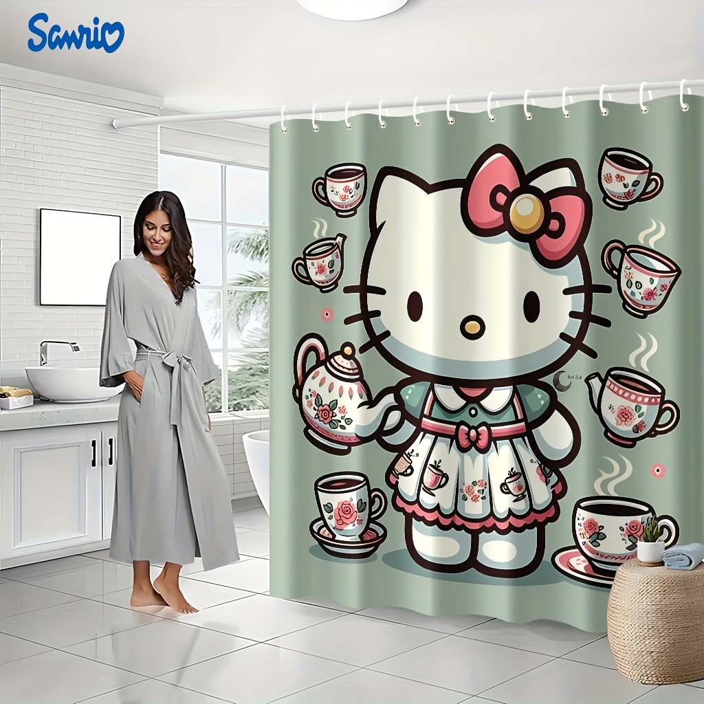 Sanrio 1pc Hello Kitty Pattern - огляд і ціна Home Bathroom Partition