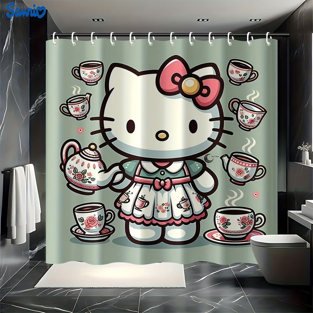 Sanrio 1pc Hello Kitty Pattern - огляд і ціна Home Bathroom Partition
