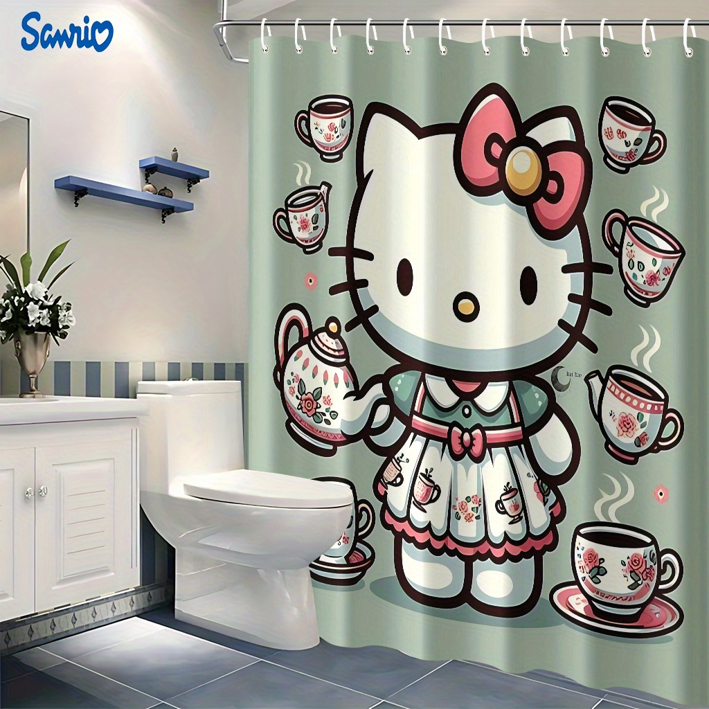 Sanrio 1pc Hello Kitty Pattern - огляд і ціна Home Bathroom Partition