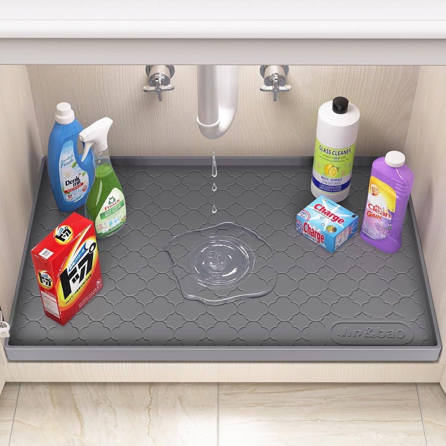 Jin&Bao Waterproof Under Sink  - огляд і ціна Home Essentials Bathroom Cabinet
