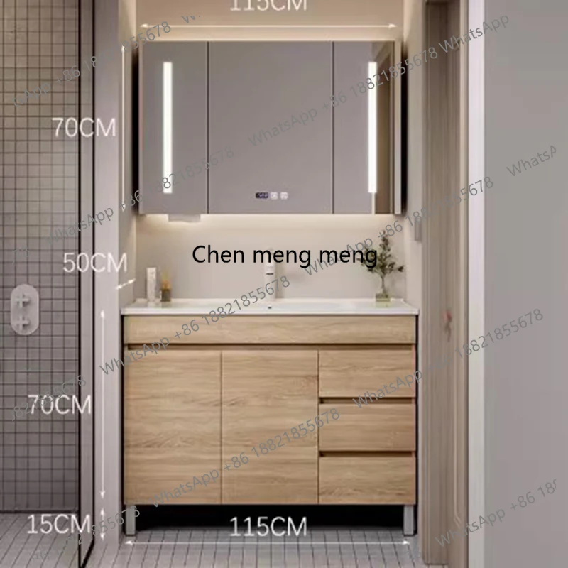 G153 Waterproof Wooden Bathroo - огляд і ціна Home Bathroom Vanity Combo