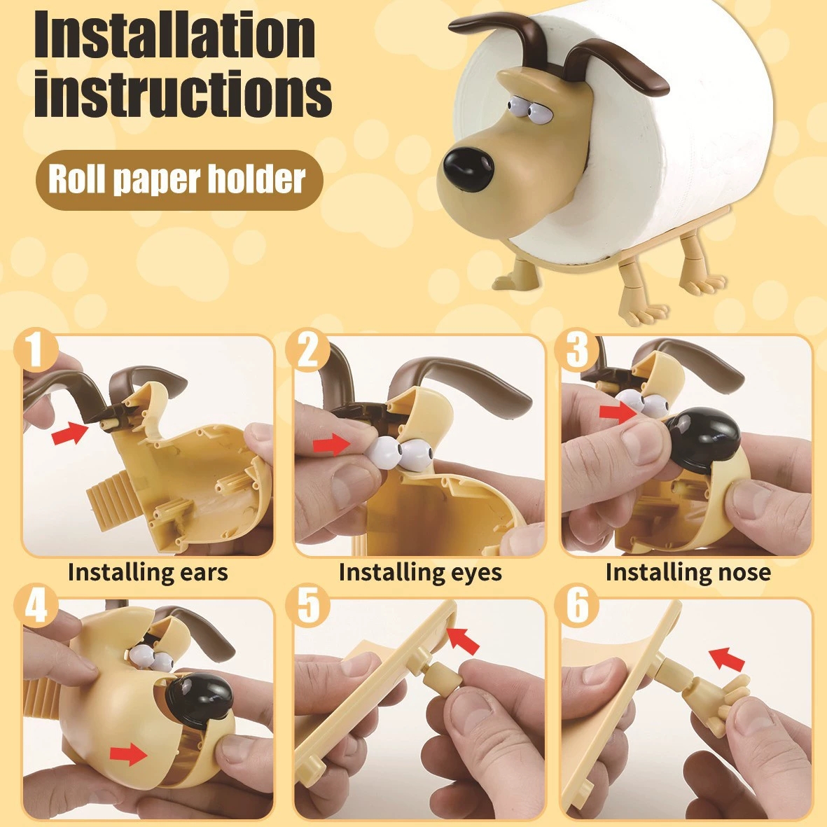 Fun Dog Raccoon Sheep Toilet P - огляд і ціна Home Center Bathroom Accessories
